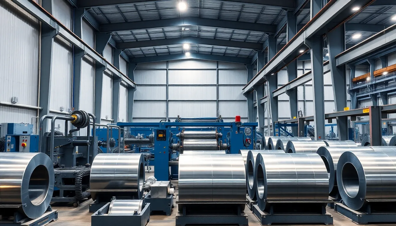 AKG Steels manufacturing facility